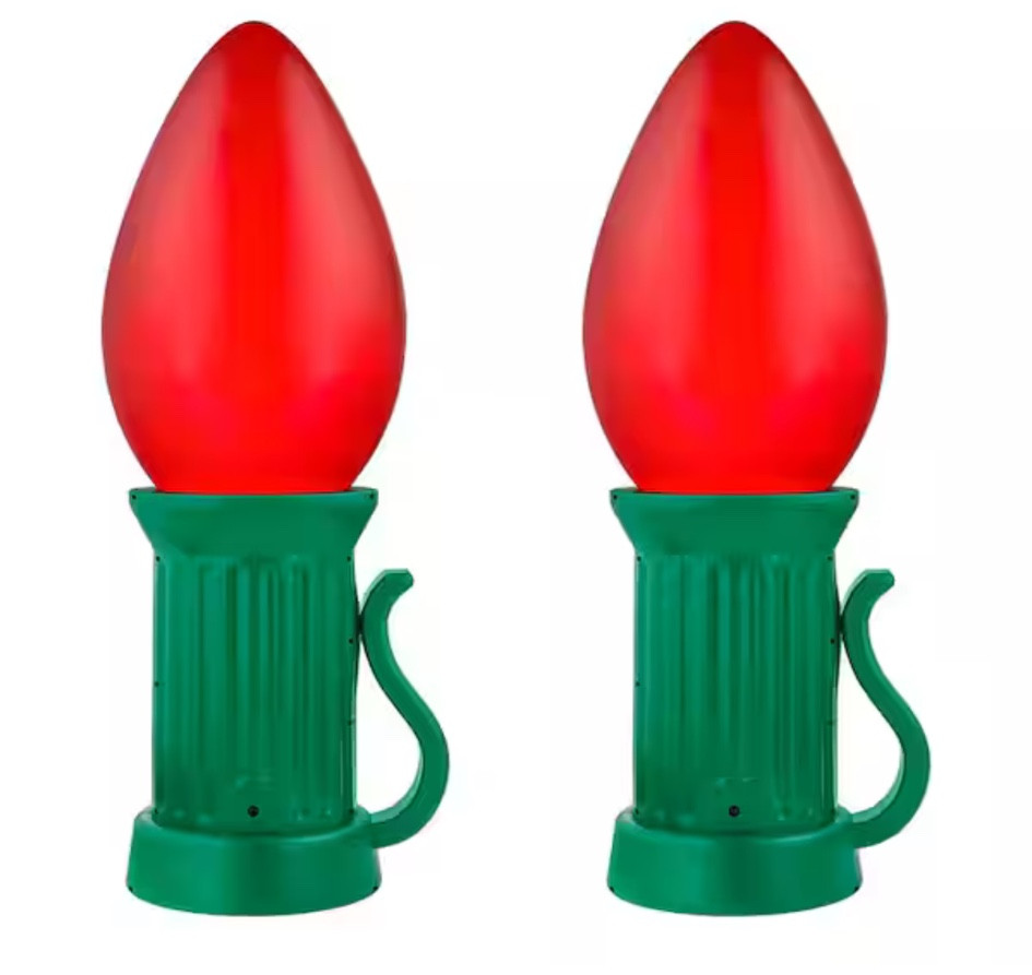Loving these large lights 

#LTKSeasonal #LTKHome #LTKHoliday