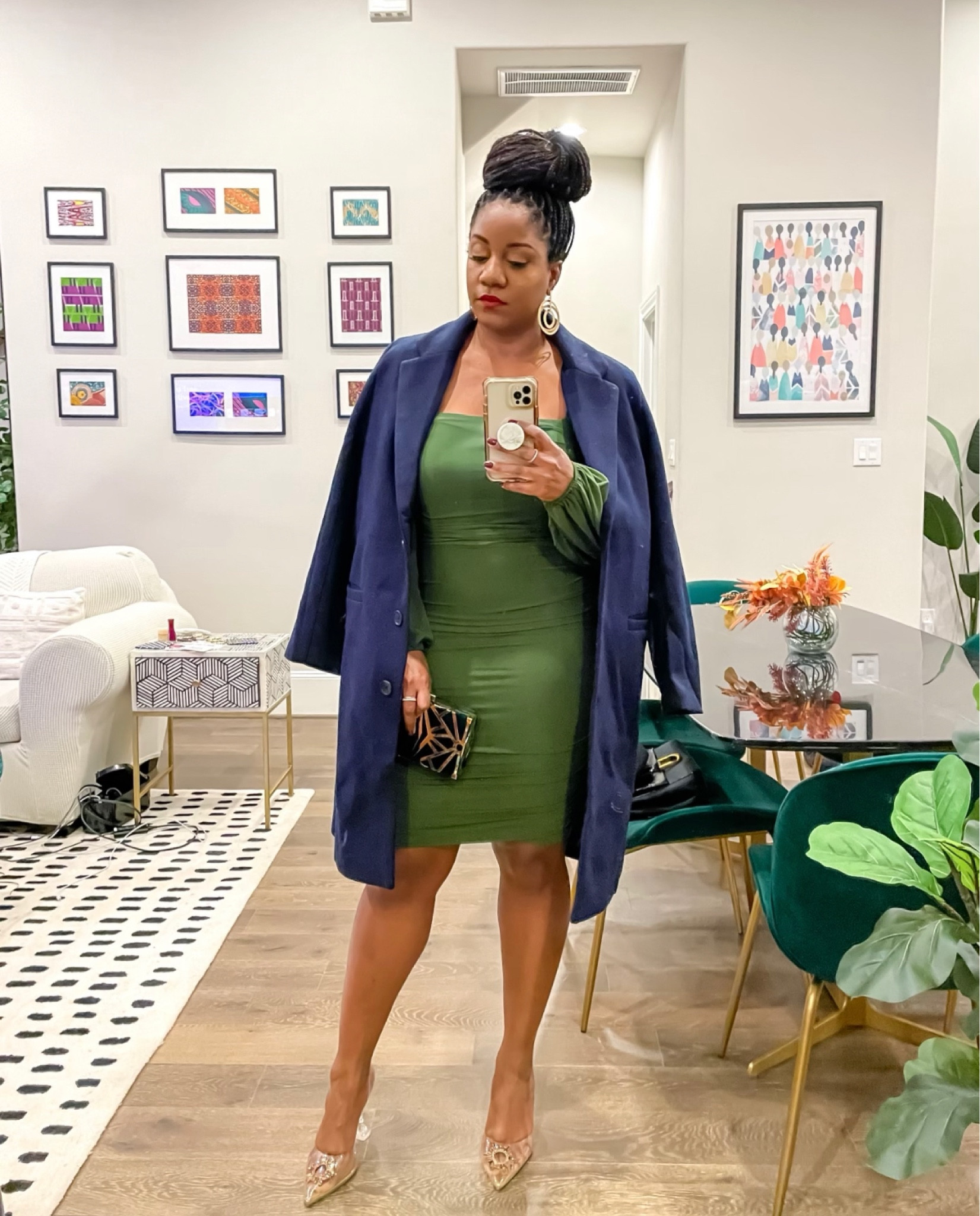 Both this button front coat and mini dress are from Amazon and I’m obsessed! TTS. Wearing a L in both. The coat is low stock so I added a few additional options in case your size is sold out. #founditonamazon

Mini dress, coat, jacket, cardigan, holiday dress, bodycon dress 

#LTKunder50 #LTKstyletip #LTKSeasonal