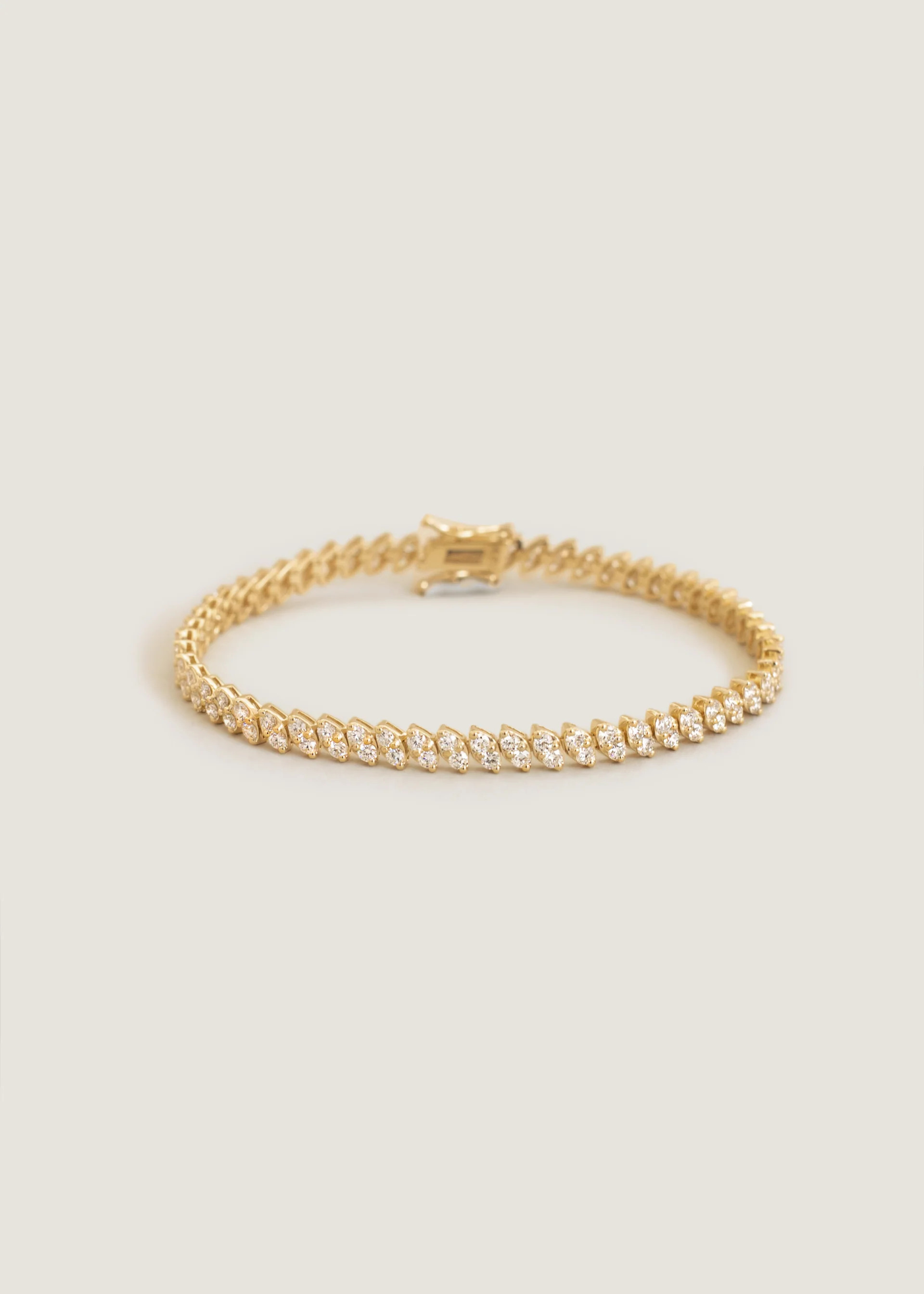 Sofia Marquise Shaped Tennis Bracelet Diamond - Kinn | Kinn