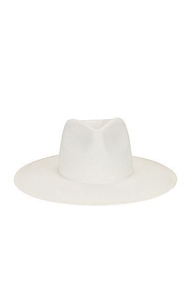Janessa Leone Oren Hat in White | FWRD 