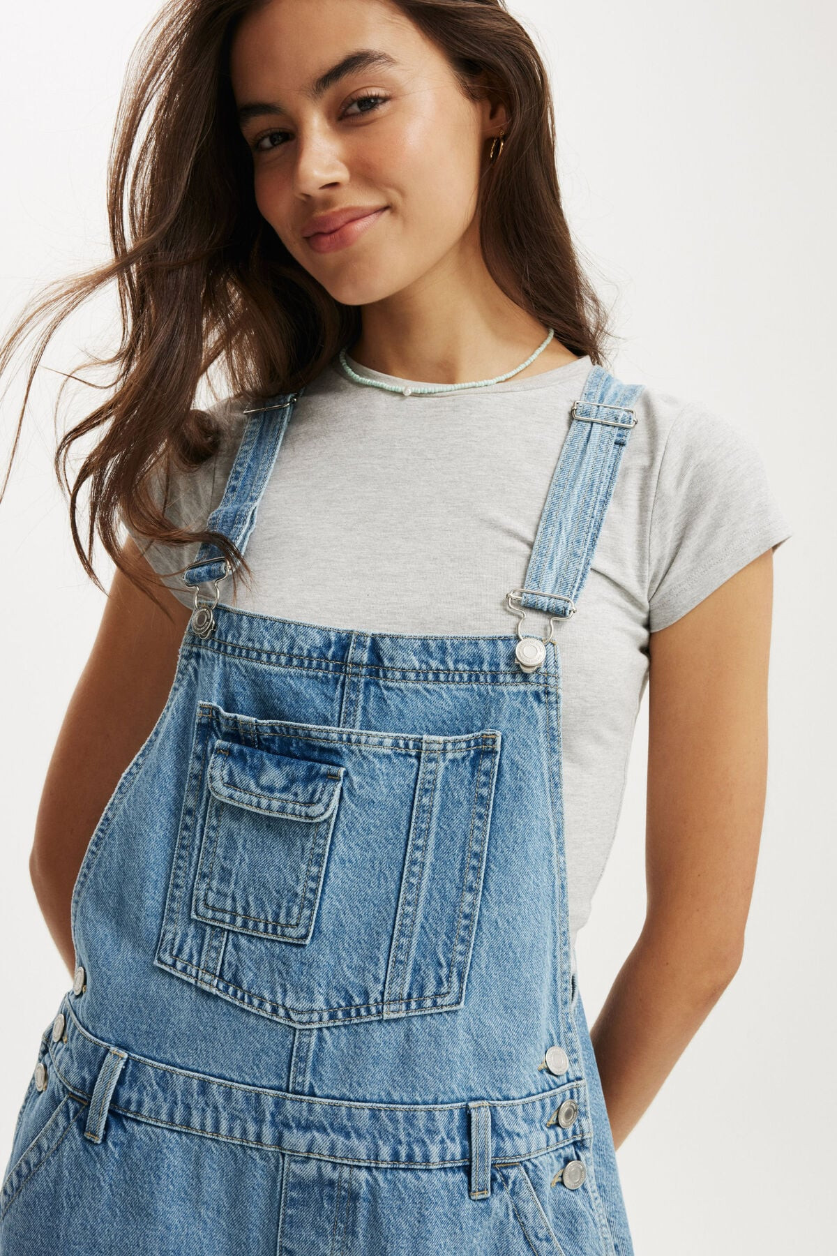 Short Denim Overall | Cotton On (US)
