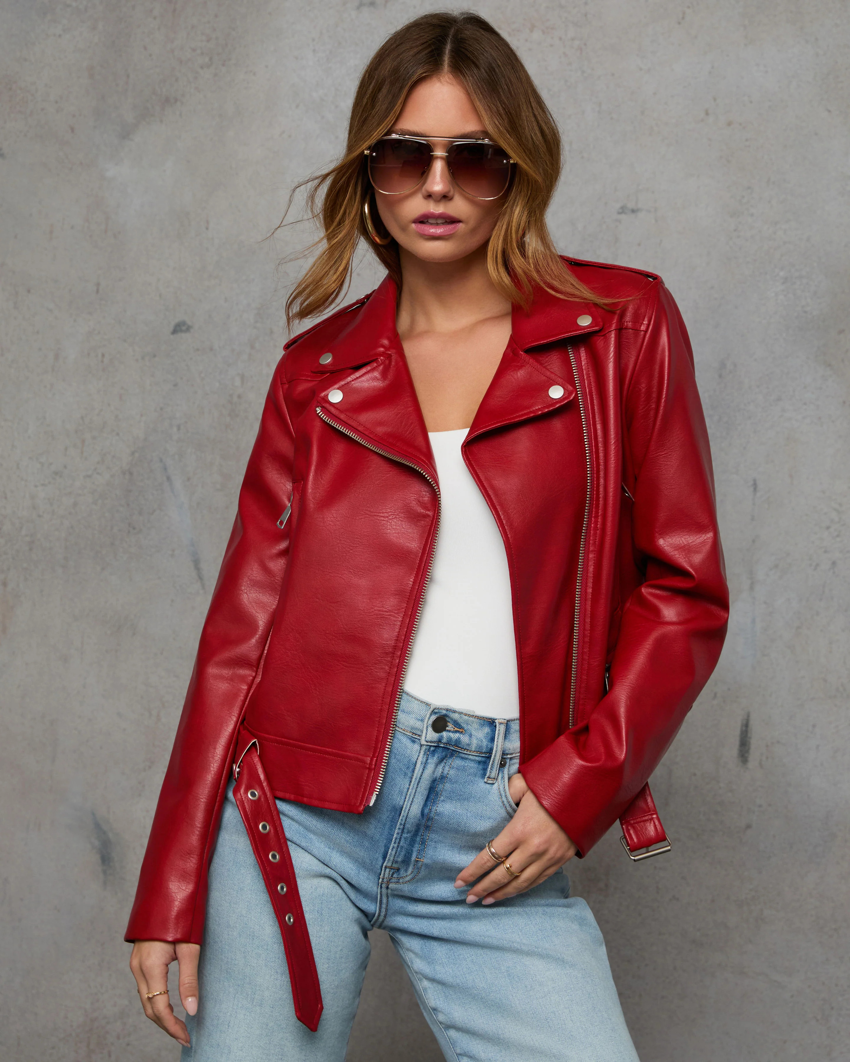 Cool Vibes Leather Moto Jacket | VICI