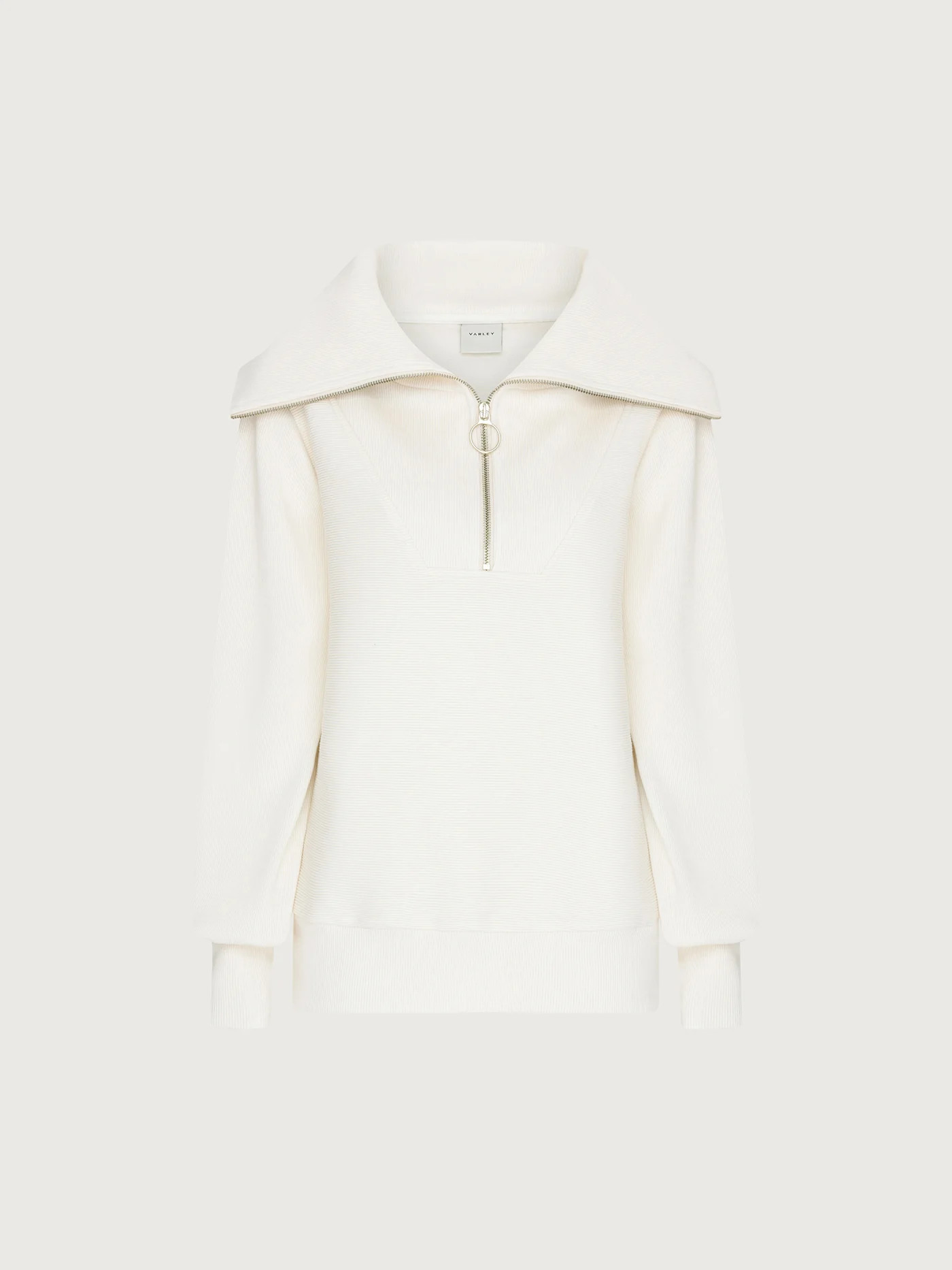 Vine Pullover | Ottoman Rib Half-Zip Pullover - Varley UK | Varley UK