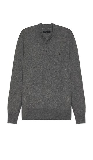 Kilburn Long Sleeve Polo in Cartier Grey | Revolve Clothing (Global)