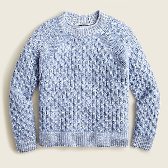 Honeycomb cashmere rollneck™ sweater | J. Crew US