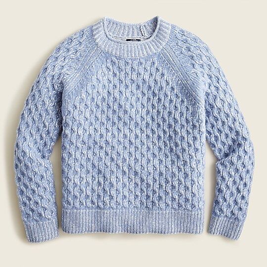 Honeycomb cashmere rollneck™ sweater | J.Crew US