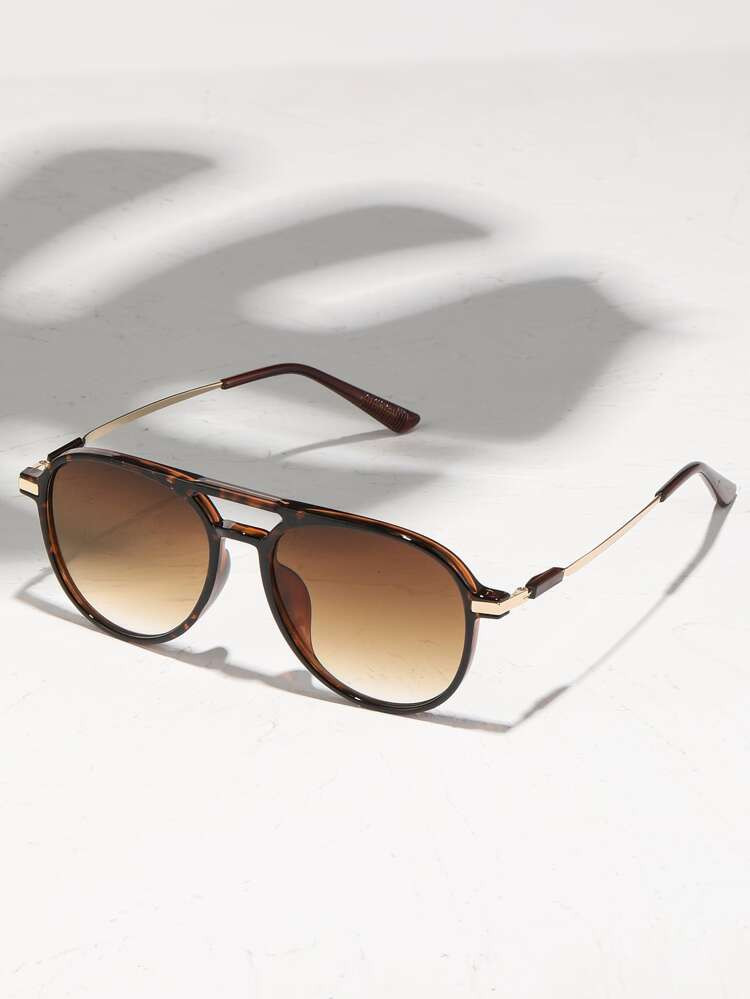 Tinted Lens Fashion Glasses | SHEIN