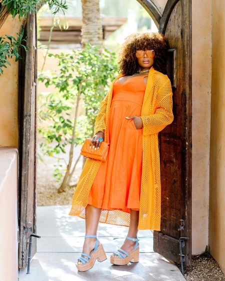 🍊range Monochrome Love! 
One of my fav styled looks this Spring! #springdress #taylorswiftconcert #vacationdress 

#LTKFind #LTKwedding #LTKstyletip