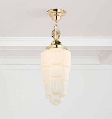 Hollywood 6" Fitter Semi-Flush Mount | Rejuvenation