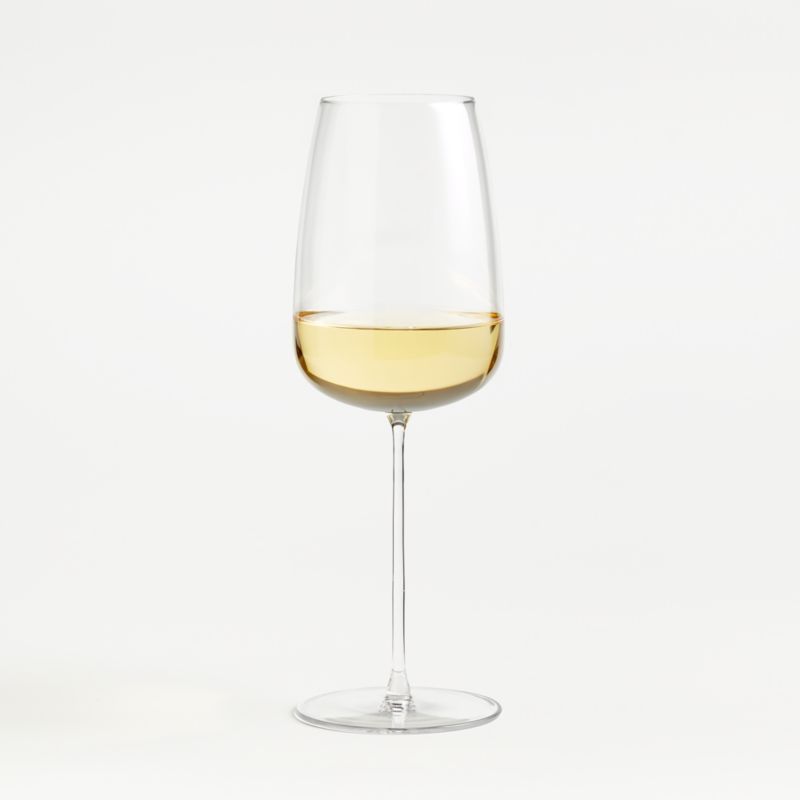 Lark White Wine Glass + Reviews | Crate & Barrel | Crate & Barrel