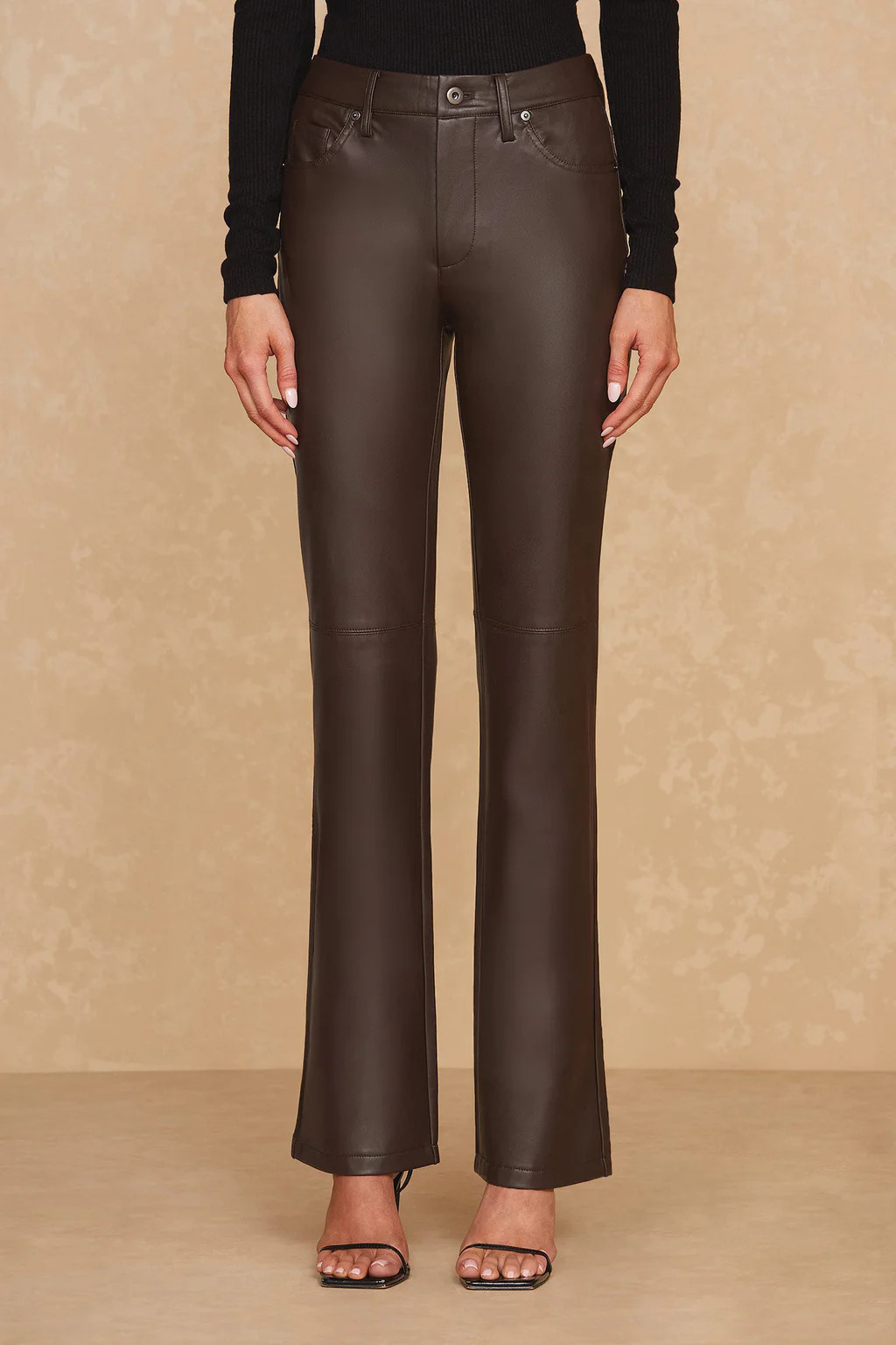 Kai Leather Pant - Espresso | The Noli Shop