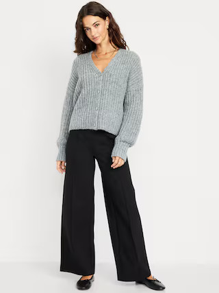Extra High-Waisted Stevie Wide-Leg Pants | Old Navy (US)