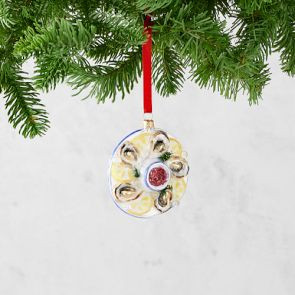 Oyster Platter Ornament | Williams-Sonoma