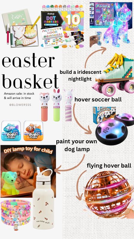 Easter basket stuffers for Kids, boys, girls, toddlers, and teens! All from Amazon and will make it in time. Most are on sale! More on my page 🐰

I ordered these for our family this year! 

…
Hover ball soccer ball orb swimming fish bunny chapstick makeup legos for girls and kids neutral water bottle gifts for the whole family outdoor activities for toddlers  ltkunder50

#LTKkids #LTKfamily #LTKSeasonal