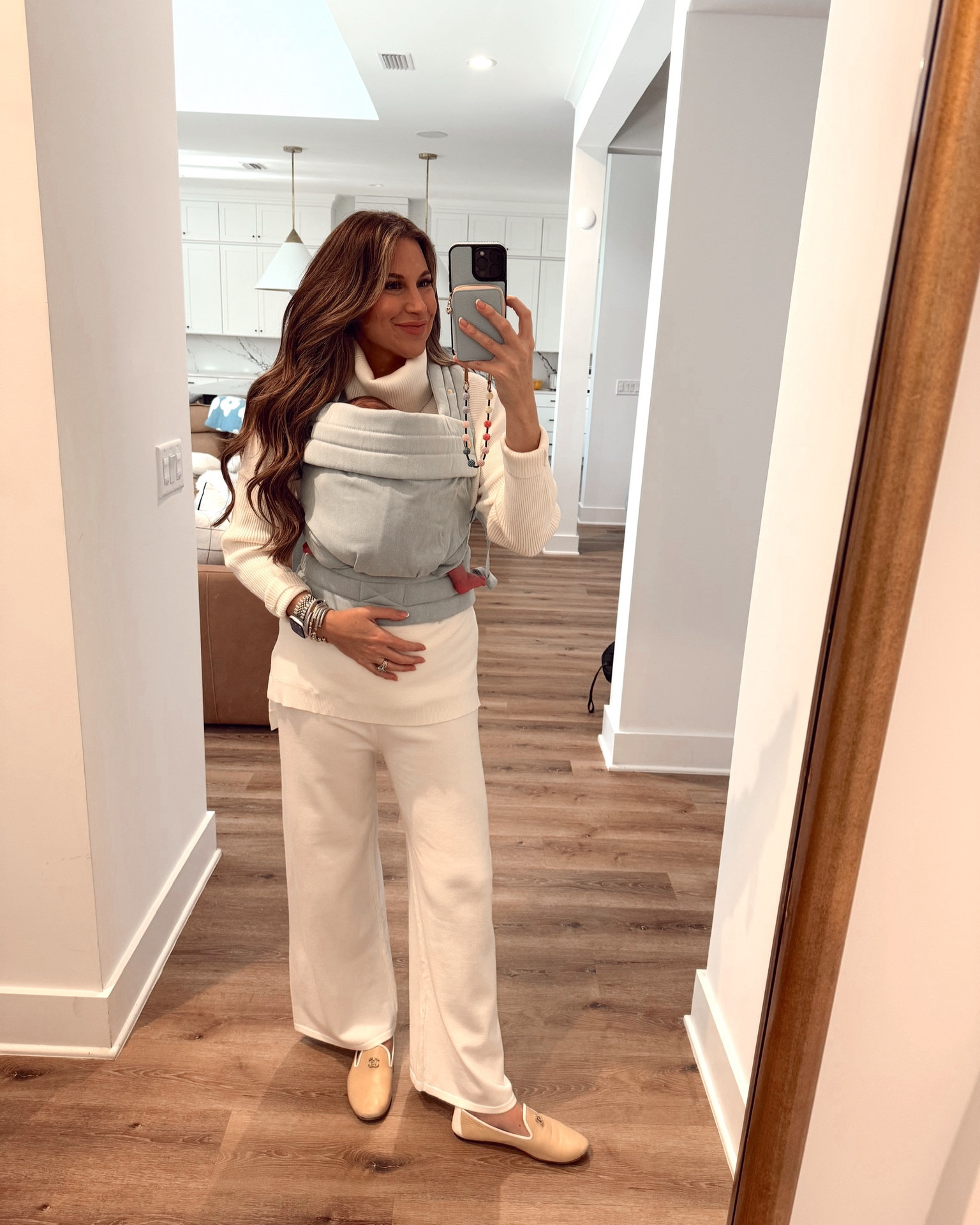 In a large two piece set, flats and accessories and Mabe baby carrier- all fits tts.

#LTKFindsUnder100 #LTKBaby #LTKStyleTip