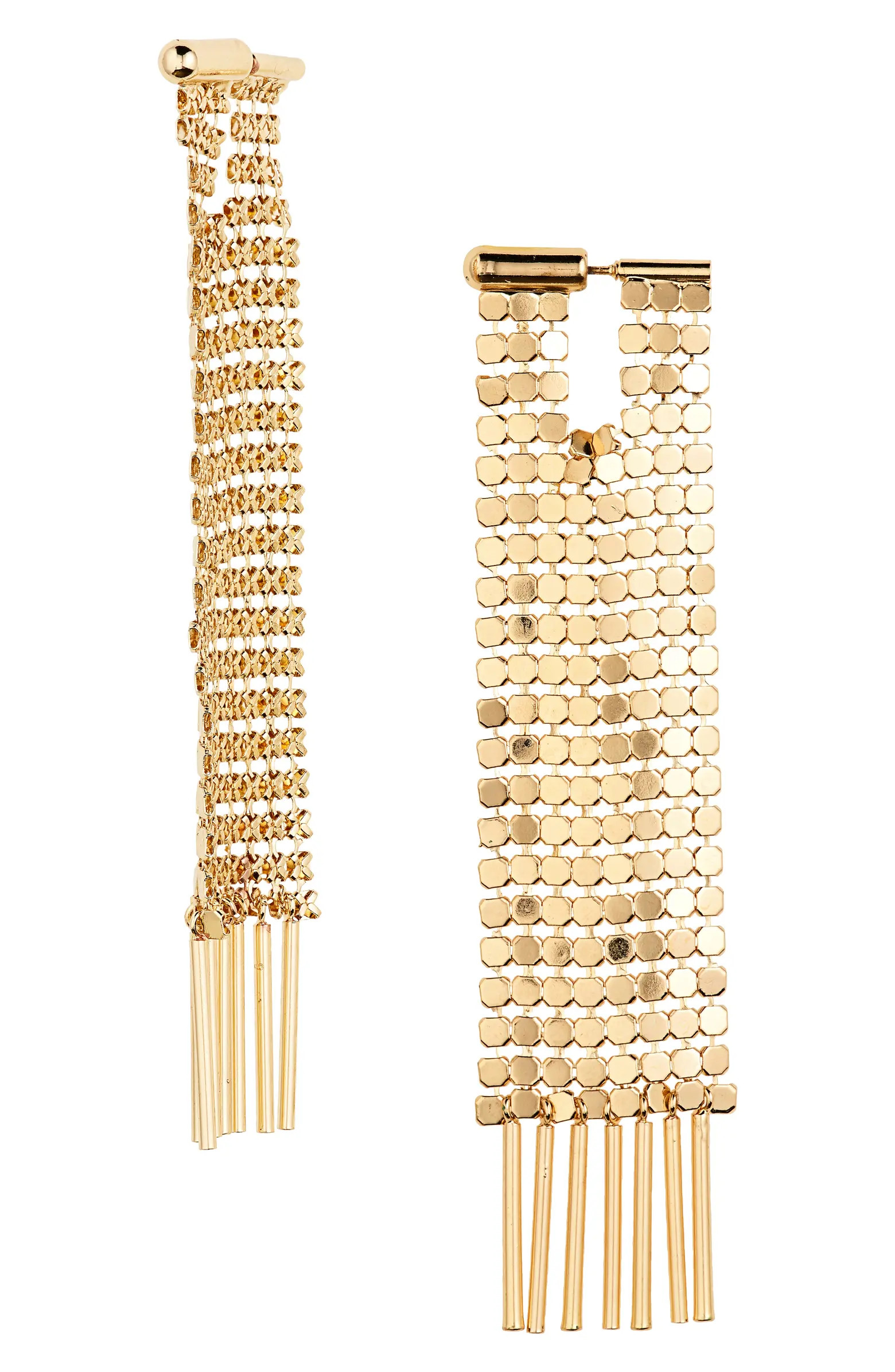 Metal Mesh Statement Earrings | Nordstrom