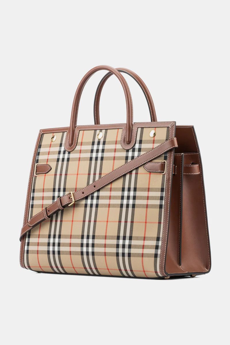 Burberry Double Handle Bag | Lord & Taylor