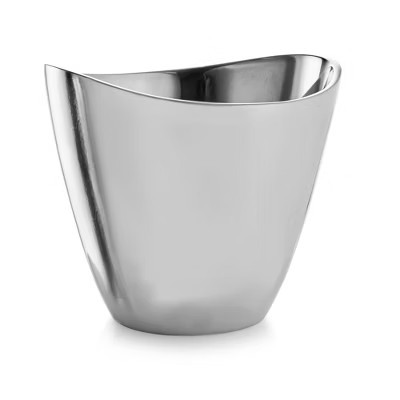 Nambé Vie Champagne Bucket - Elegant Alloy Ice Chiller for Winery & Sparkling Beverages, Keeps Drinks Cold - 9” x 7.5” Durable Nambé Alloy | Target