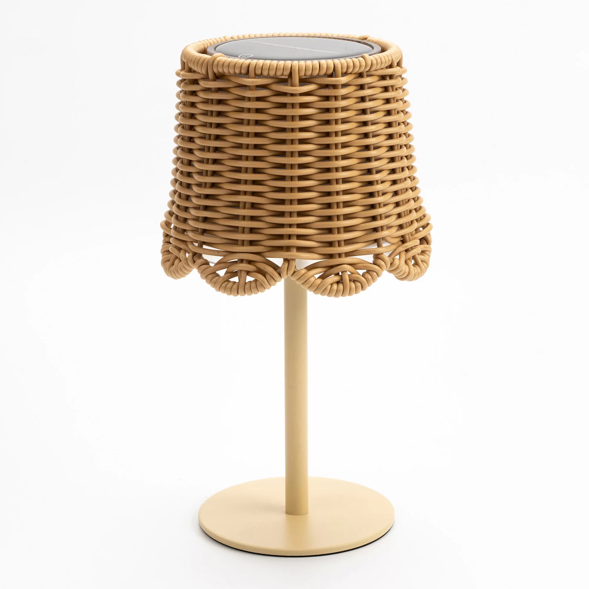 Mikasa LED Solar Waterproof Rattan Lamp | Kohl's