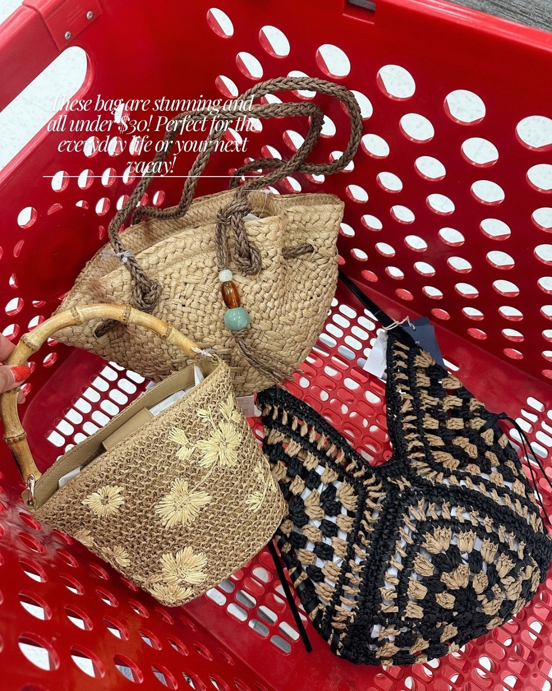 One of each please!!!! My current favorite bags from Target! All under $30!

#LTKSeasonal #LTKTravel