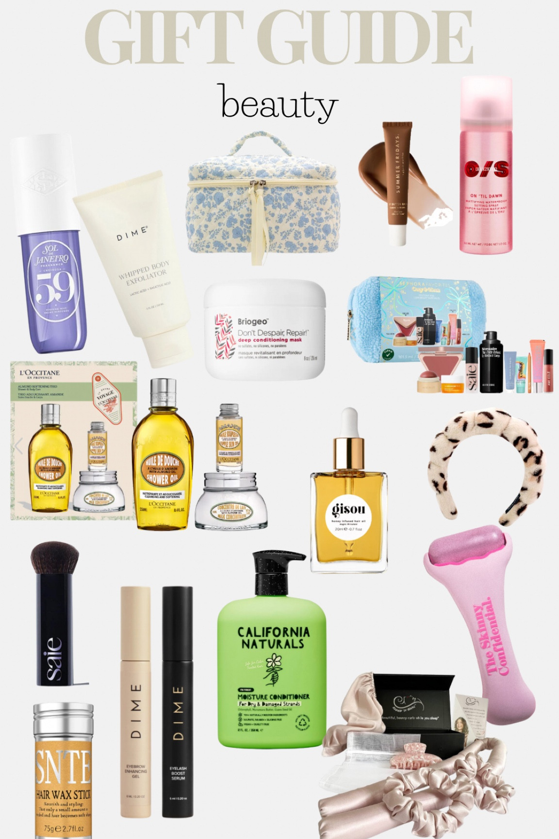 BEAUTY GIFT GUIDE🛒🌲

#LTKHoliday #LTKCyberWeek #LTKActive