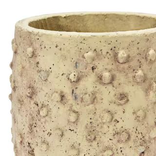 9'' Distressed Finish Sandstone Hobnail Planter | Michaels Stores