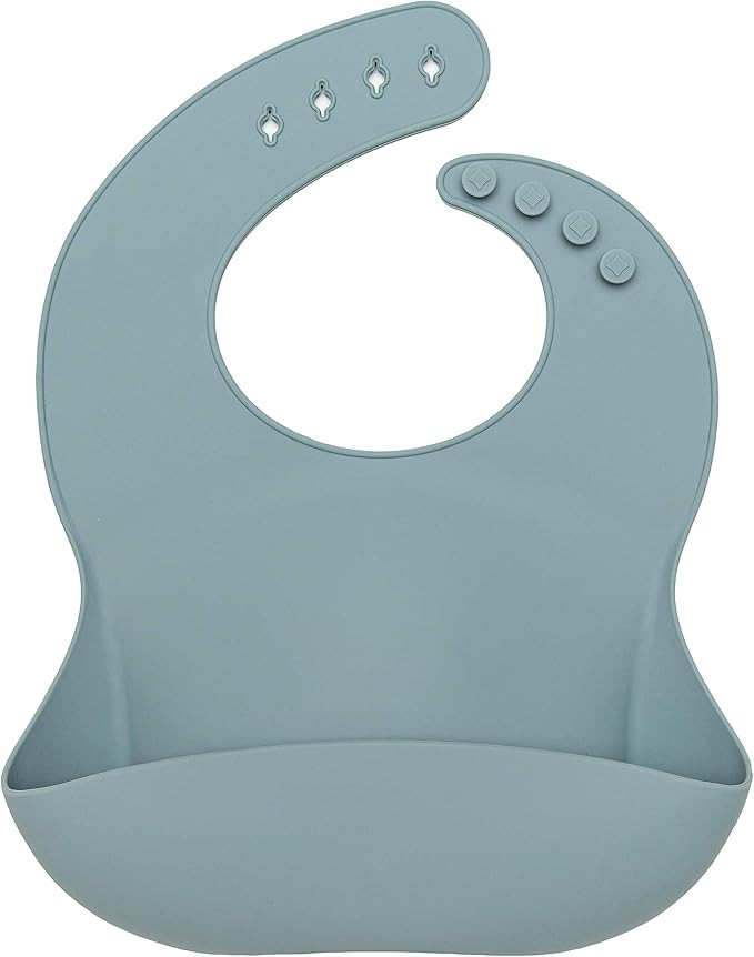 Loulou Lollipop Soft, Waterproof Silicone Feeding Bib | Amazon (US)