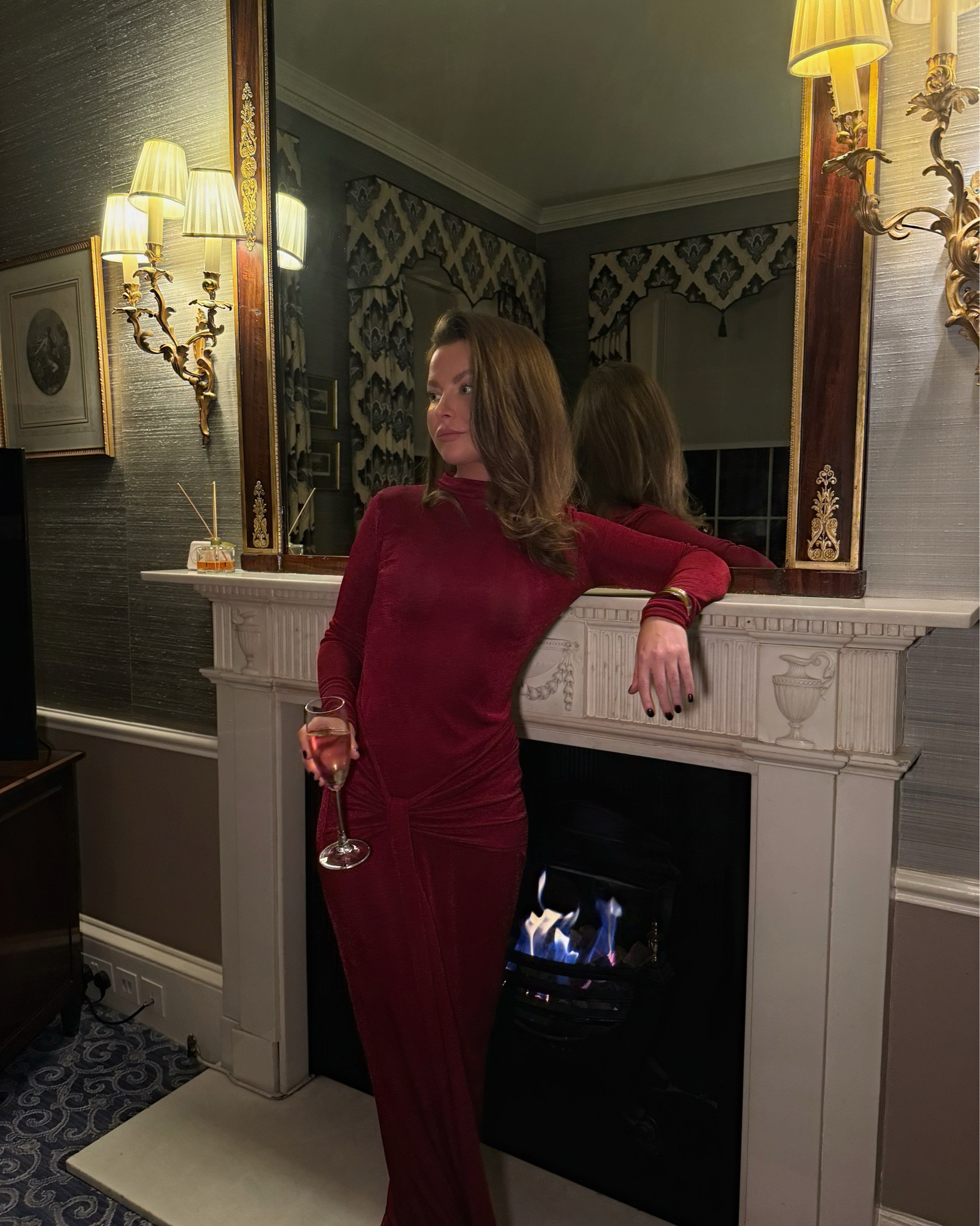 Mine is a Depop purchase but you can’t go wrong with a red maxi dress for Christmas festivities! I’ve found v similar, if not the exact ! 

#LTKfestive #LTKwinter #LTKpartywear