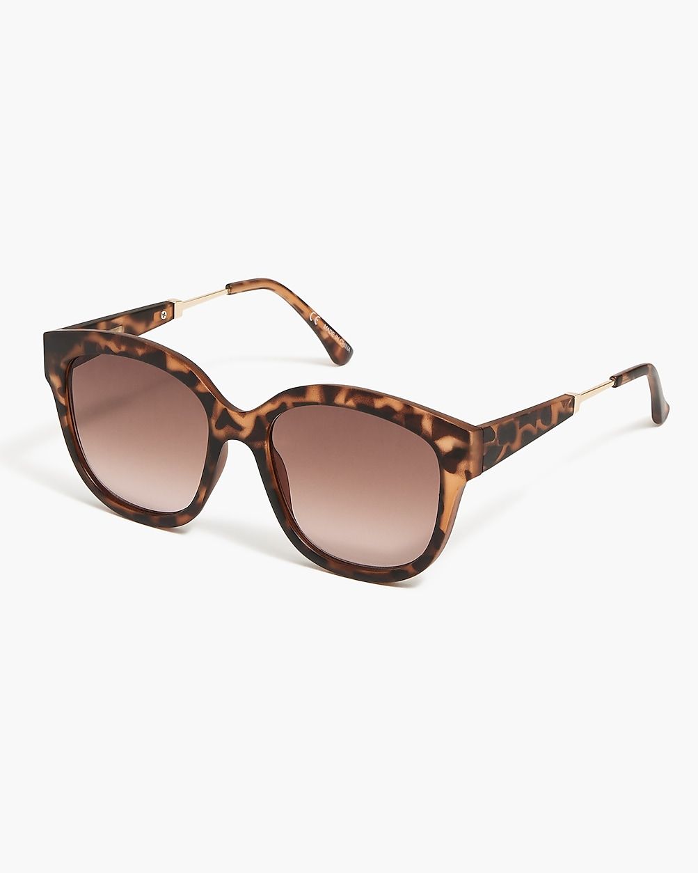 Tortoise D-frame sunglasses | J.Crew Factory