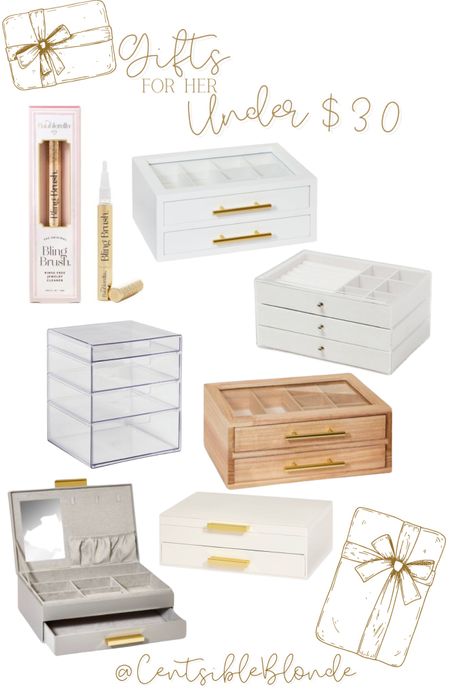 Jewelry boxes
Jewelry organizer
Natural Jewelry cleaner
Gifts for her
Affordable gifts


#LTKunder50 #LTKGiftGuide #LTKhome