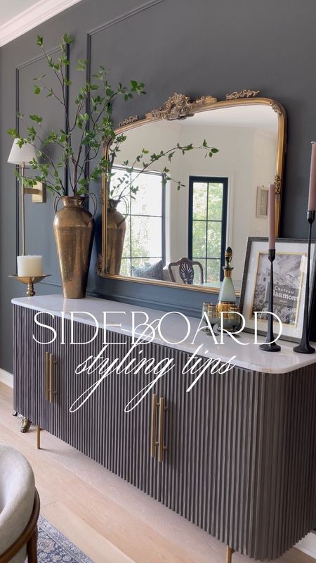 Sideboard styling and decor! My dining room, office, and hall sideboards are all on sale for Memorial Day! Remember to not overdue it with decor, just a few select pieces you love 🖤

#LTKhome #LTKsalealert #LTKstyletip