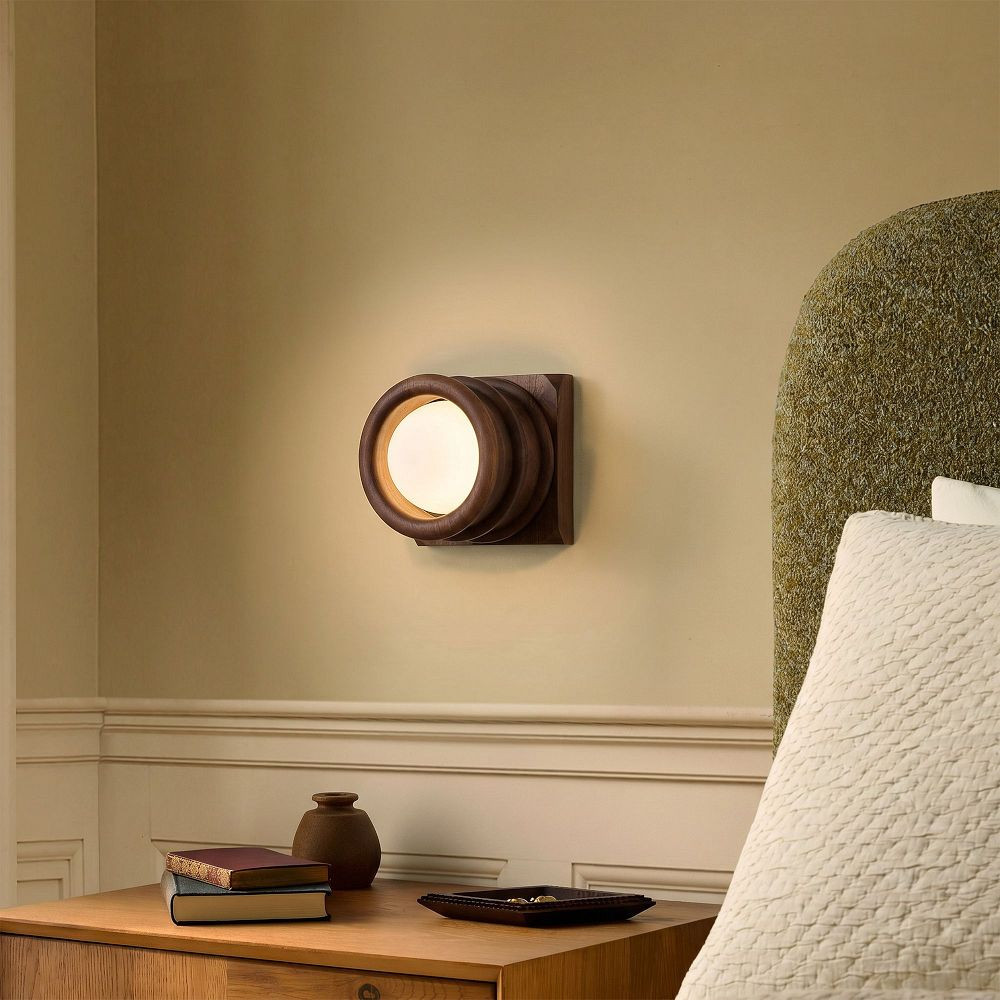 Pierce & Ward Petite Wood Sconce (5.5") | West Elm (US)