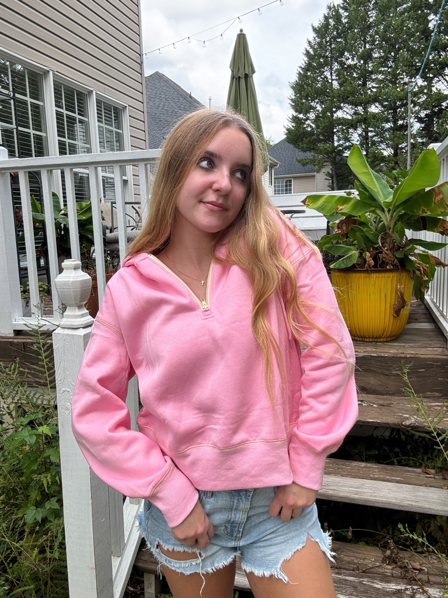 This pink hoodie is the cutest Amazon find and perfect for when you still want to wear bright colors even though the seasons are changing and the weather is getting cooler!

#LTKActive #LTKStyleTip #LTKSeasonal