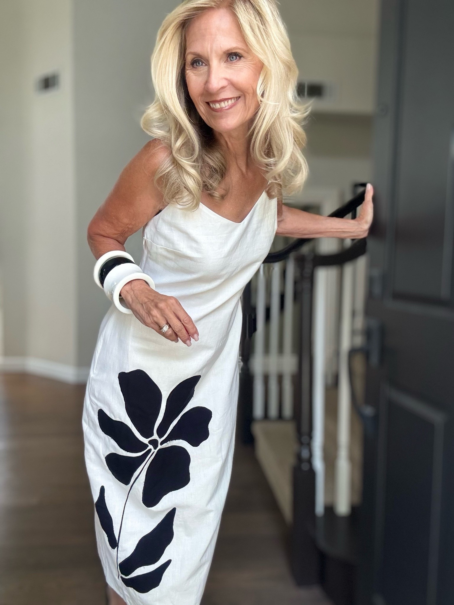 I’m all about keeping cool this summer and here’s my secret. 

Hot days are ahead and don’t get me started with how a hot flash that can sneak in there right on top of it.

Did you know that Linen can keep you cooler than cotton? It’s true. It is the most breathable fabric out there. It may wrinkle but so does cotton.

This gorgeous dress that I am wearing with this fabulous black flower appliqué is a stunning example of how gorgeous Linen can look.

“Steal”  this 50+ Fashion idea by Saving it. Keep cool.

#LTKootd #LTKOver40