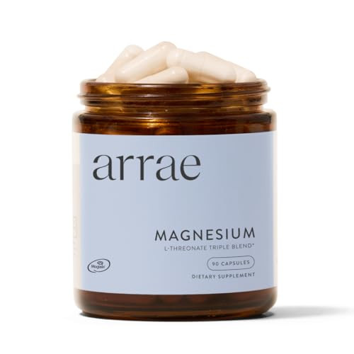 Arrae Magnesium Supplement, Magnesium Glycinate, Citrate & L-threonate, 250 mg, Support Mood, Sle... | Amazon (US)