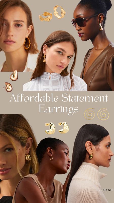 Affordable statement earrings 🤍

#LTKstyletip #LTKeurope #LTKFind
