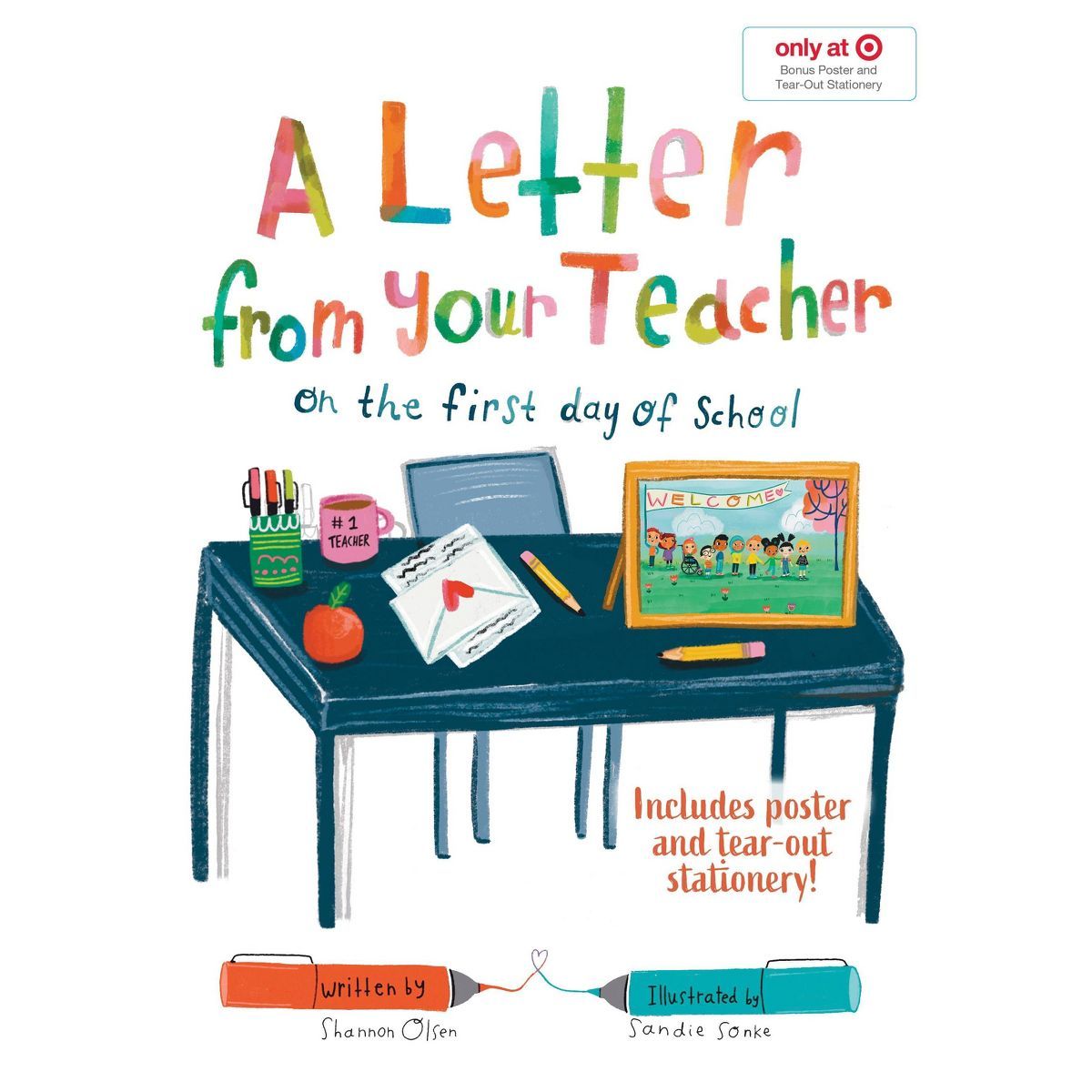 Letter From Your Teacher on the First Day of School - Target Exclusive Edition by Shannon Olsen (... | Target