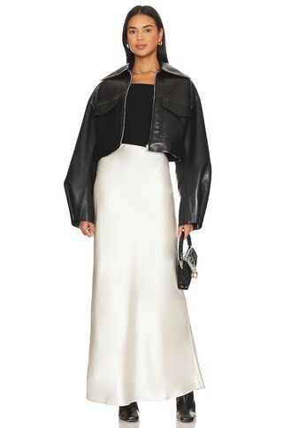 Line & Dot Dreamer Maxi Skirt in Ivory from Revolve.com | Revolve Clothing (Global)