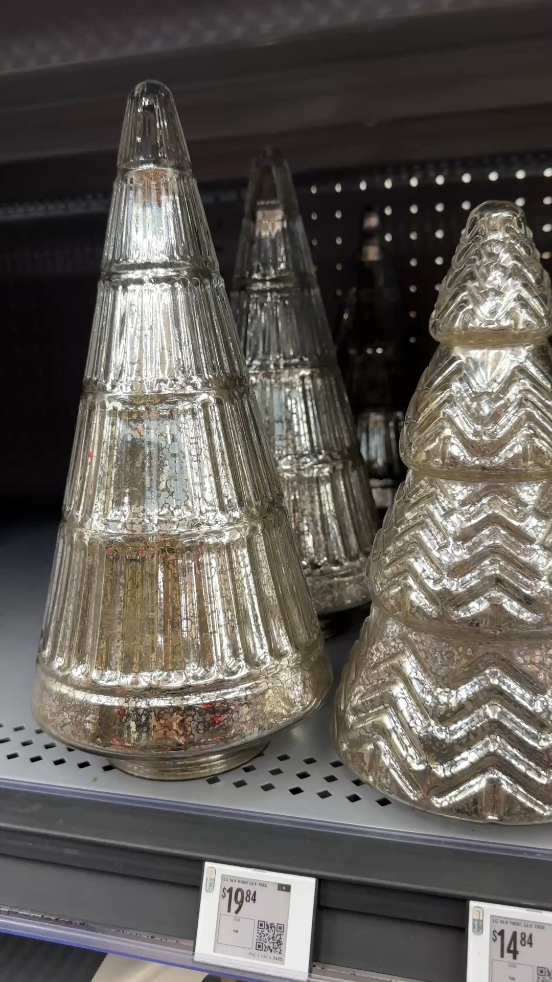 These mercury glass Christmas trees look so luxe ✨🎄 The quality is amazing, you’d never guess they’re from Walmart! Perfect for adding that elegant holiday glow to any space. #WalmartFinds #HolidayHomeDecor #MercuryGlass #ChristmasDecor #LTKHoliday #NeutralChristmas

#LTKFindsUnder50 #LTKHome #LTKSeasonal