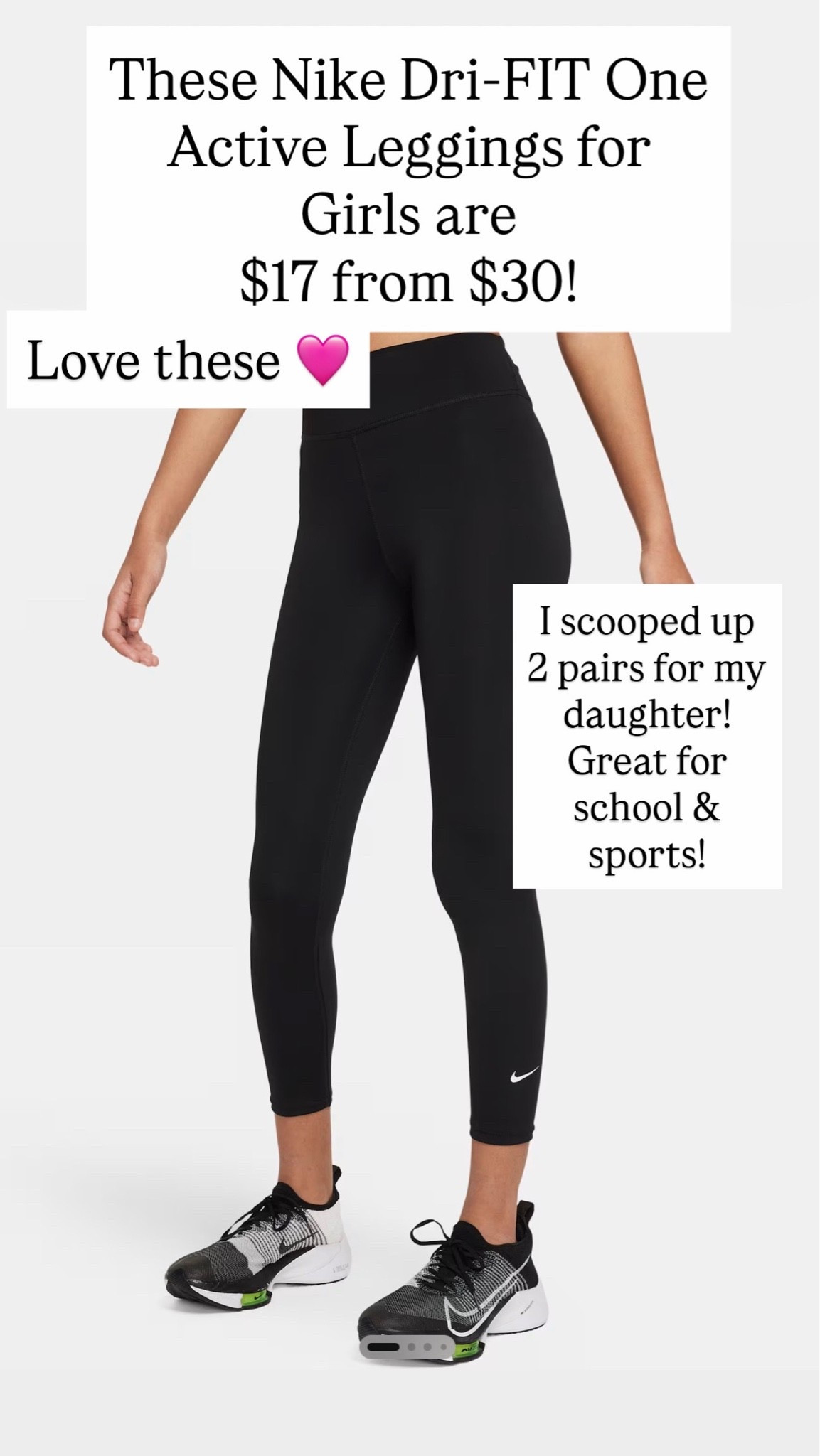 Nike active leggings for girls are on sale!

#LTKKids #LTKSaleAlert
