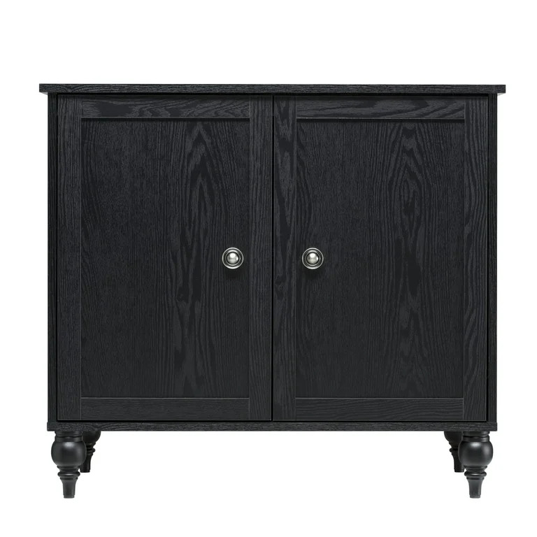 Sango Wellington 2-Door Cabinet, Black | Walmart (US)