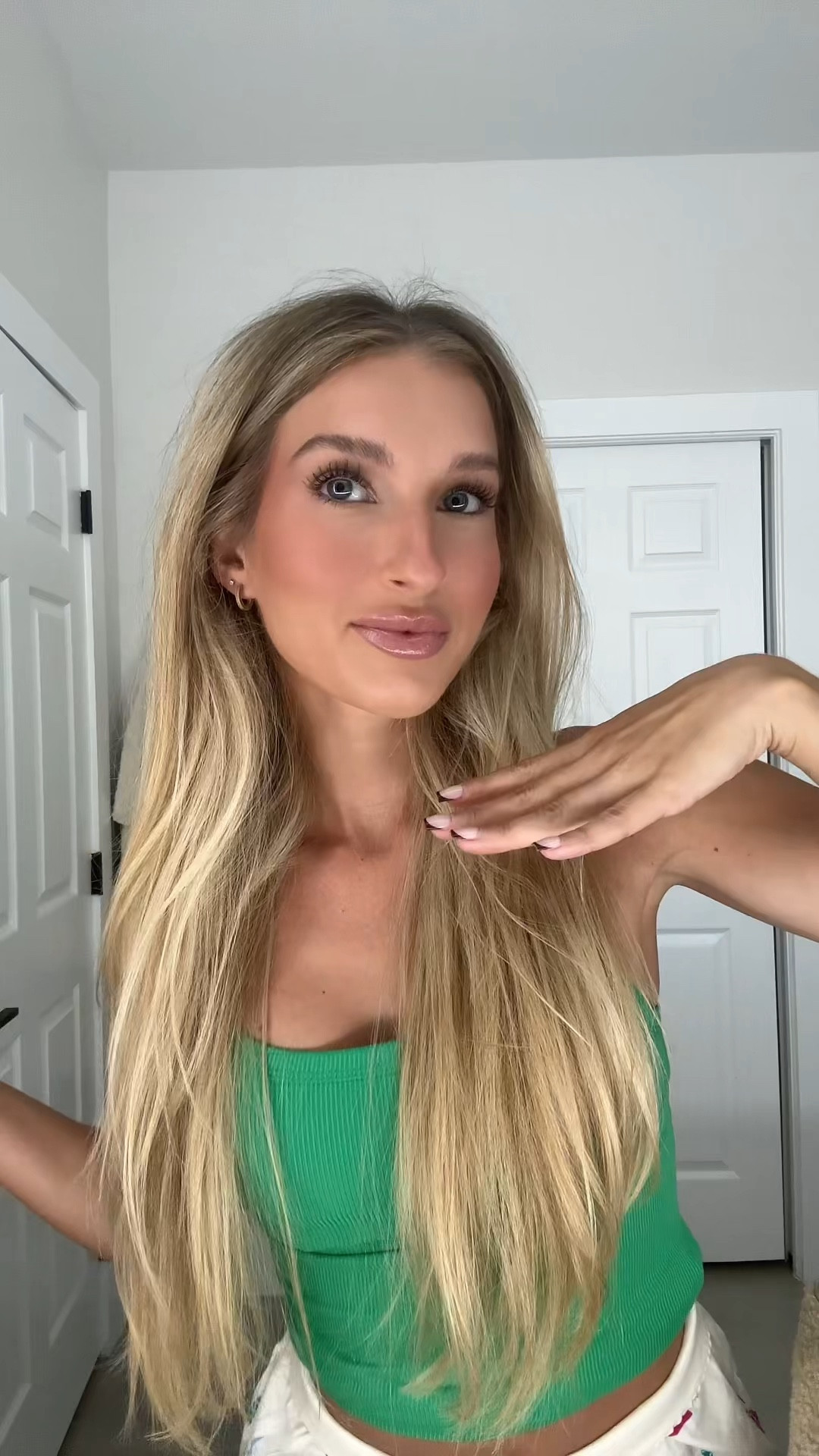 perfected makeup routine 💚💋 

#LTKBeauty #LTKHoliday #LTKSaleAlert