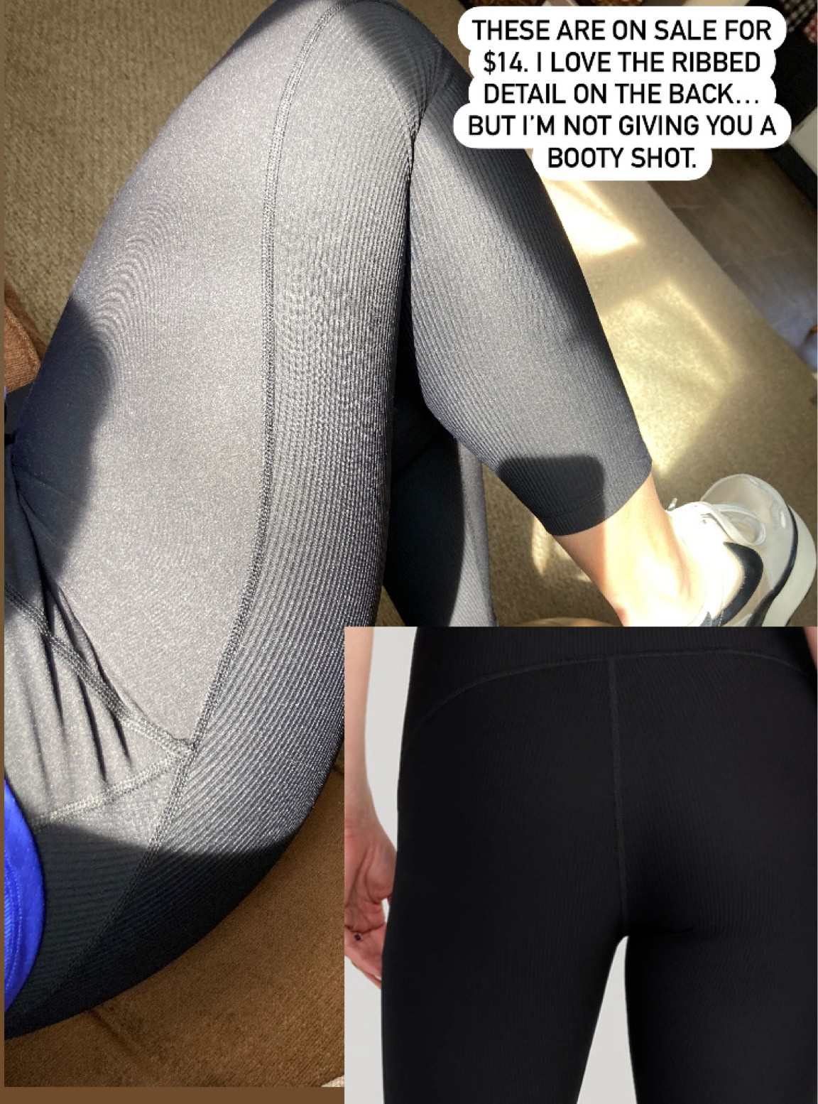 Mixed fabric leggings. Covers my cellulite 🙌🏼

#LTKCyberWeek #LTKfitness #LTKmidsize