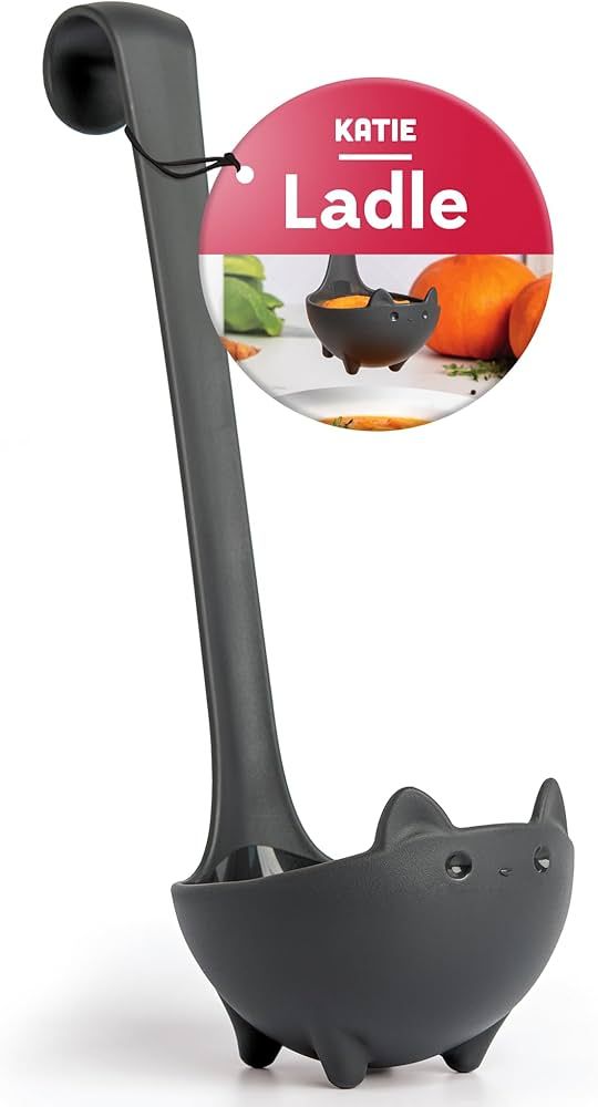 NEW!! Katie Cat Soup Ladle by OTOTO - Black Cat, Cooking Gifts, Gifts for Cat Lovers - Cat Gift, ... | Amazon (US)