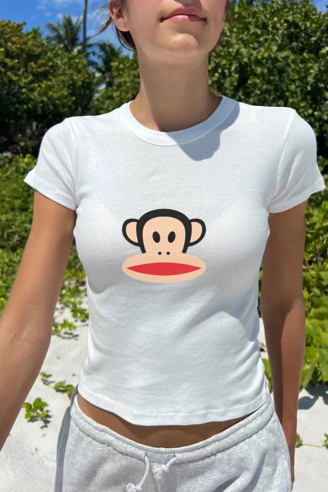 Paul Frank Baby Tee | Y2K Cotton Graphic Top - Etsy | Etsy (US)