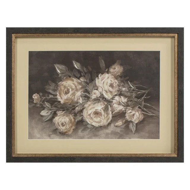 My Texas House From the Garden Framed Wall Art 24x18 | Walmart (US)