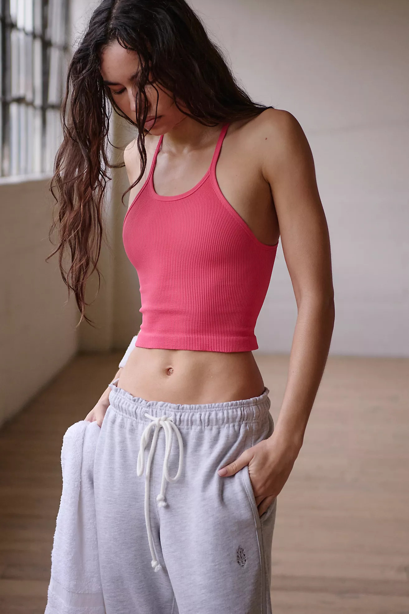Happiness Runs Long Crop Tank | Free People (Global - UK&FR Excluded)