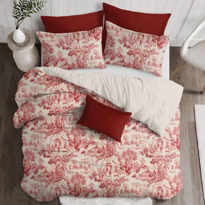 Elysees Standard Cotton Duvet Cover Set | Wayfair North America