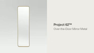 Over-the-Door Mirror Metal - Project 62™ | Target