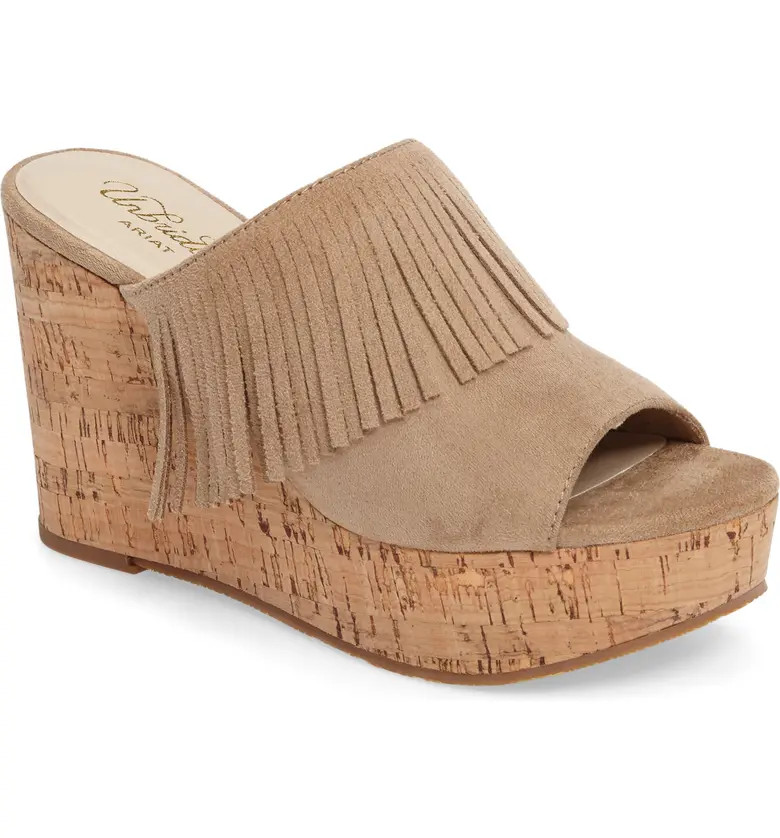 Unbridled Leigh Fringe Mule | Nordstrom